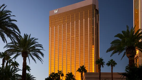 Through its strategic loyalty partnership with MGM Resorts, Marriott International will convert Delano Las Vegas under its luxury W Hotels brand.