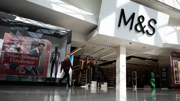 A general view of the exterior of the branch of retailer Marks and Spencer at Westfield White City on October 20, 2020 in London, England. Marks & Spencer said customer data was accessed in an April 2025 cyberattack.