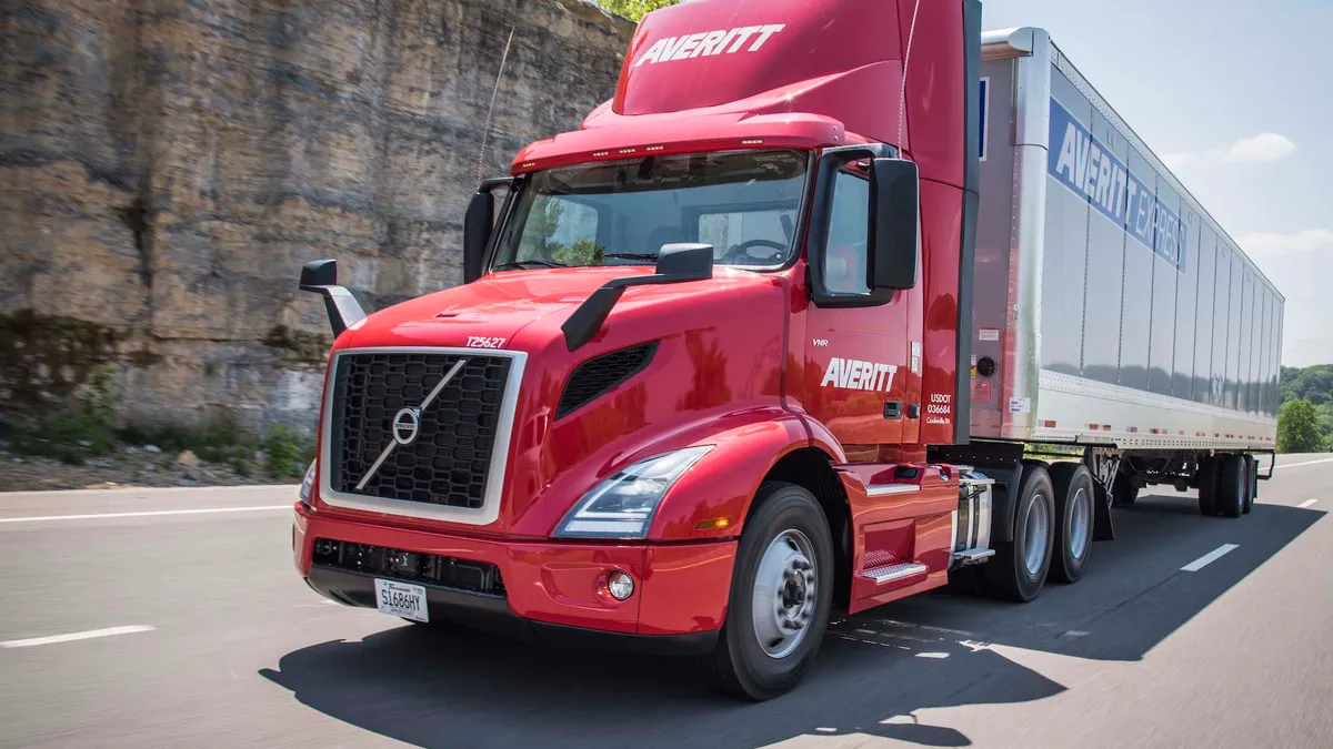 Averitt Express launches Guaranteed By Noon LTL service | Trucking Dive