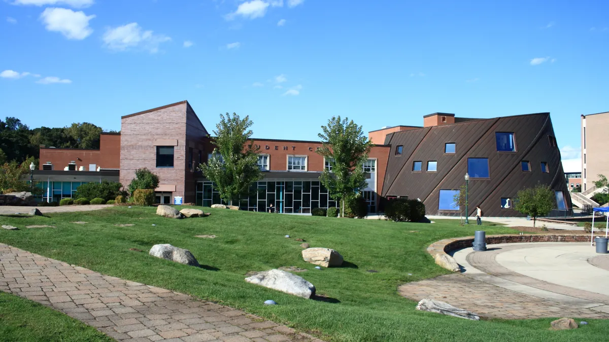 The student center at Central Connecticut State University.