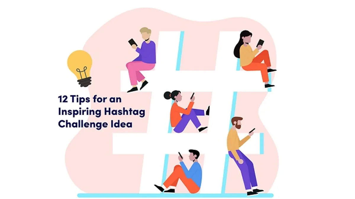 TikTok Hashtag Challenges infographic