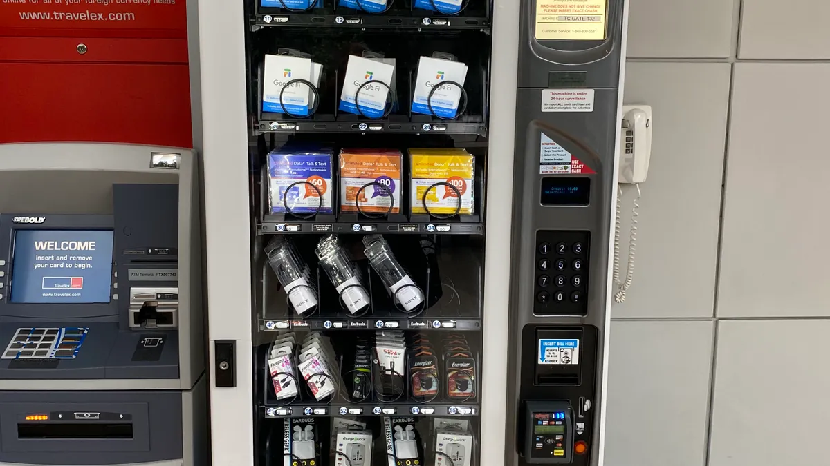 Cantaloupe, retail vending machine