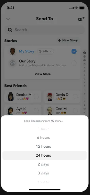 Snapchat Pus additions