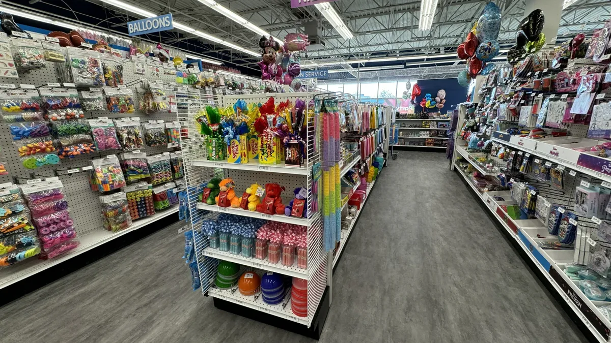 Party City's new store format.