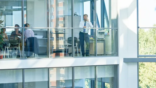 Business People in Modern Office Building