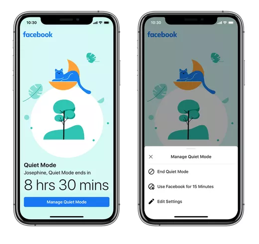 Facebook Quiet Mode