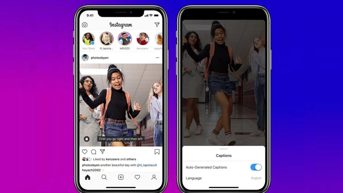 Auto Captions on IGTV
