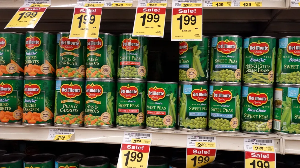 canned foods