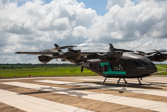 Air taxi manufacturer Eve Air Mobility takes a different path to flight