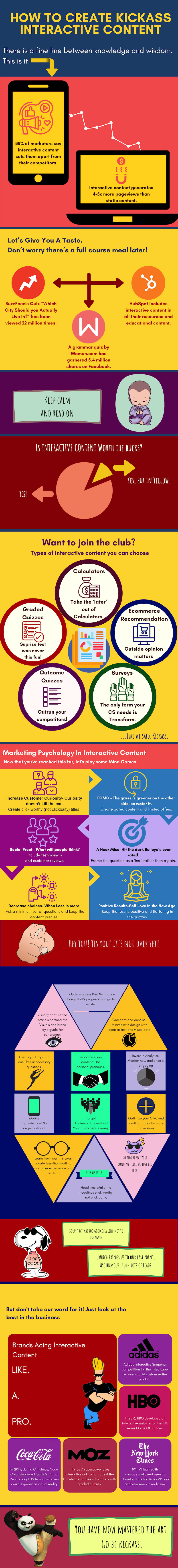 Infographic looks at how to create better interactive content