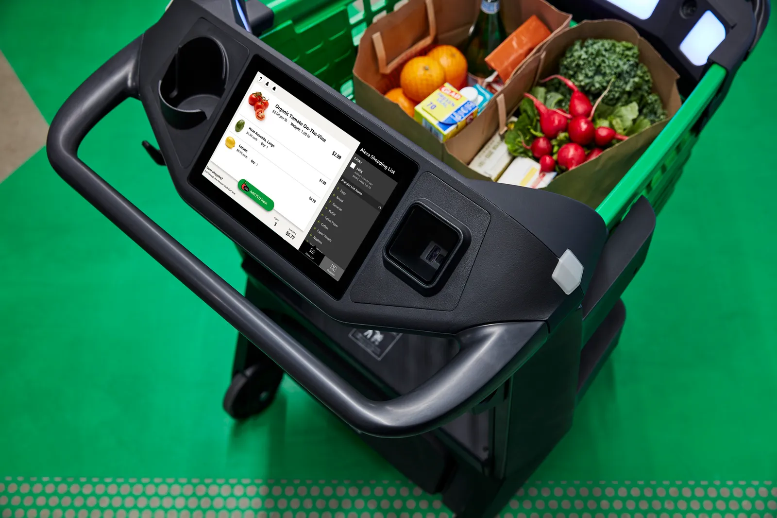 Dash cart at Amazon Fresh