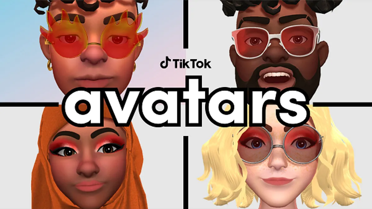 TikTok avatars