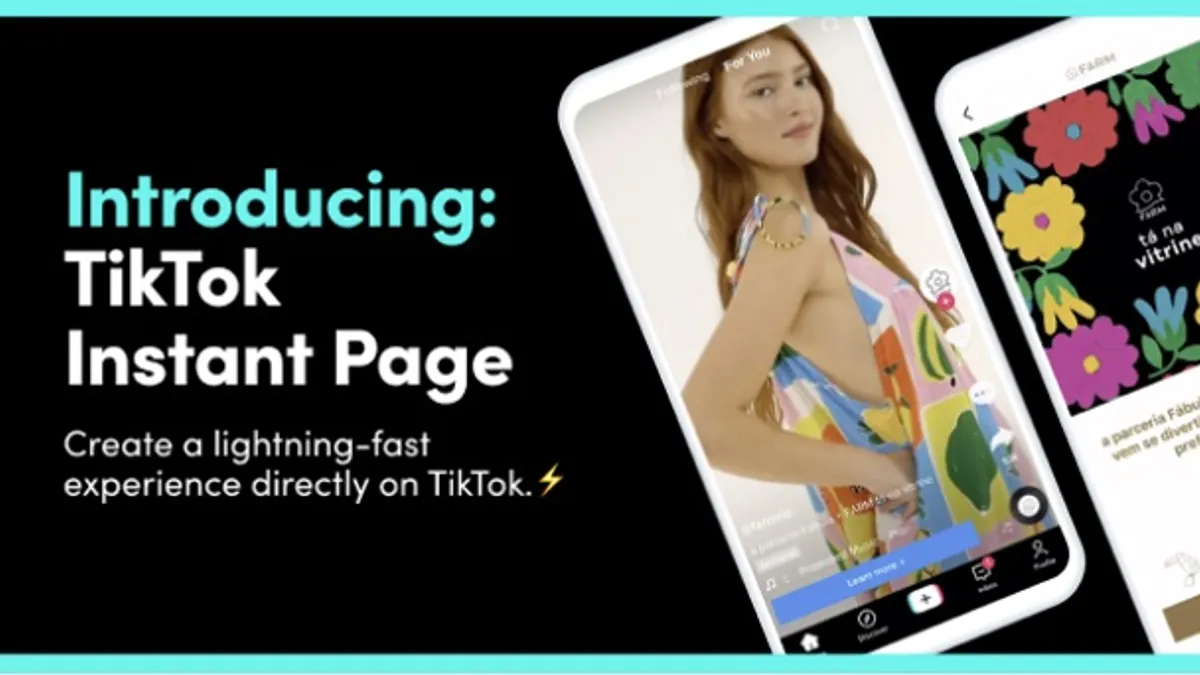 TikTok Instant Pages