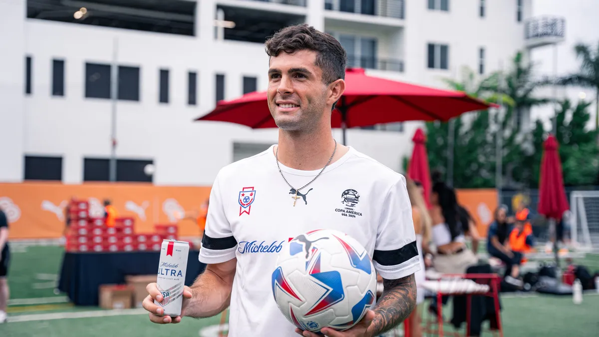 Christian Pulisic for Michelob Ultra and Puma