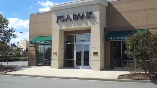 A Jos. A. Bank storefront