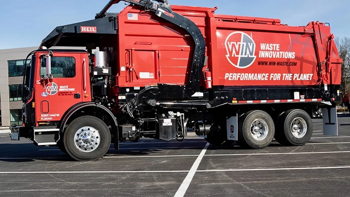 WIN Waste Innovations truck