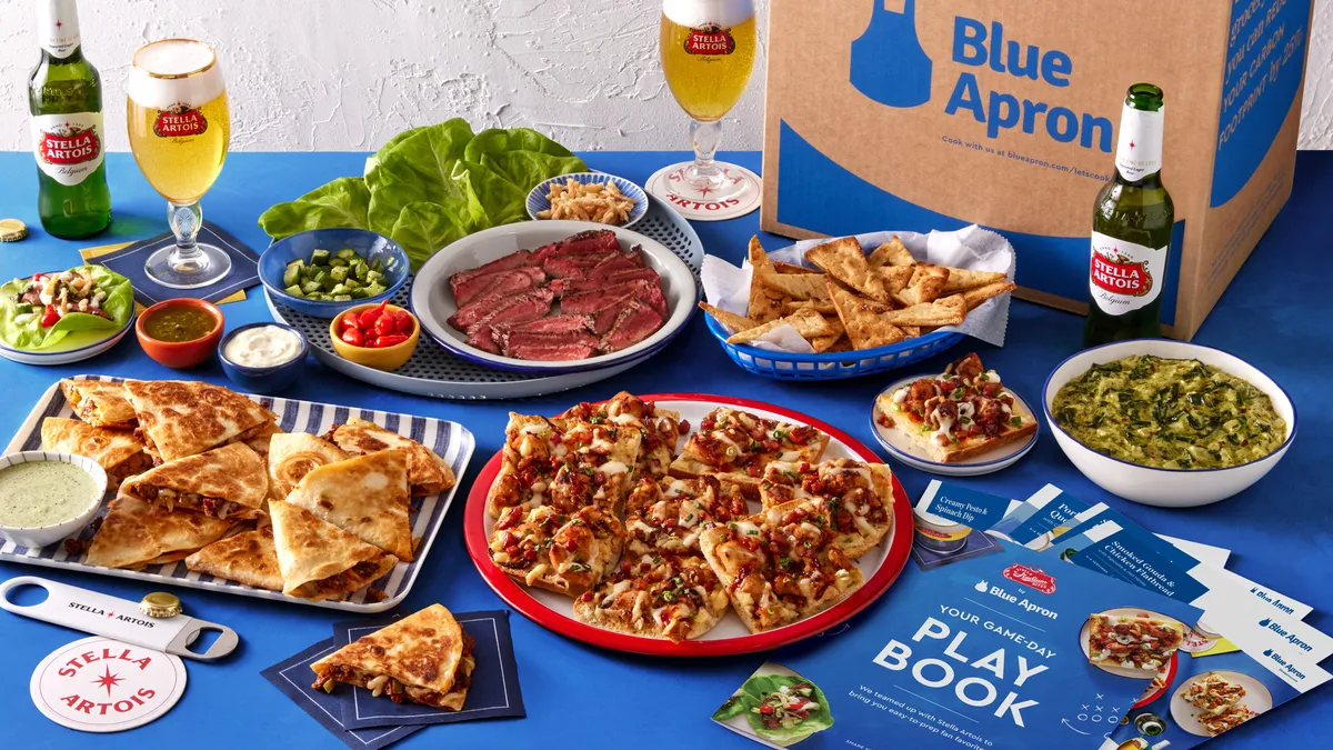 Stella Artois ties with Blue Apron to serve up at-home Super Bowl menu