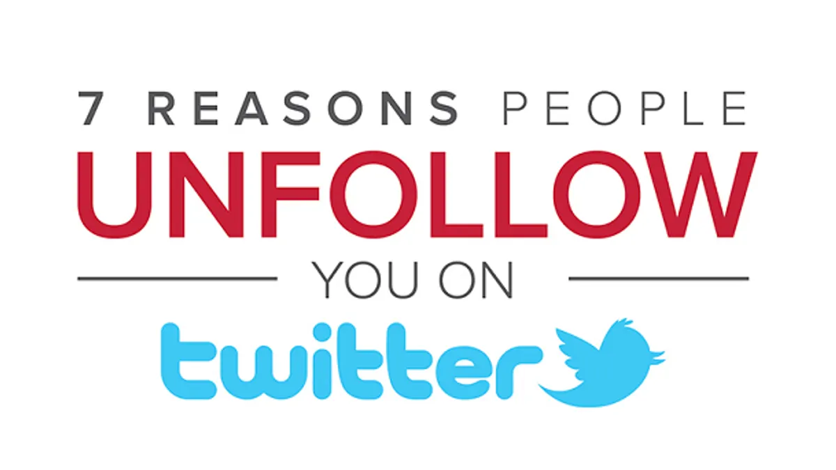 Twitter Unfollow infographic