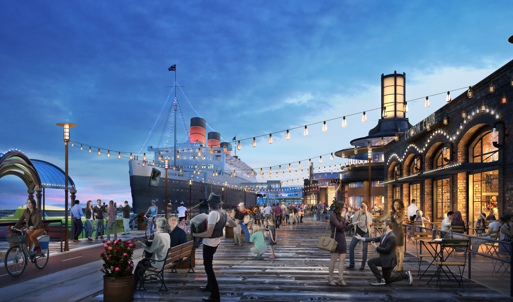 Queen Mary Island rendering