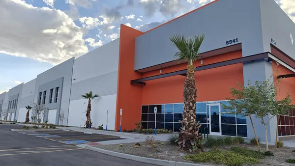 The exterior of an industrial park facility
