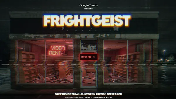 Google Frightgeist 2026