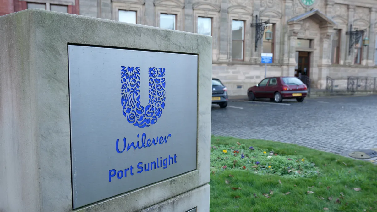 A general view of Unilever's Port Sunlight works on the Wirral on January 26, 2022 in Port Sunlight, England.