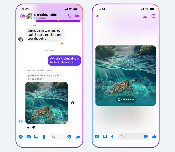 Meta AI update