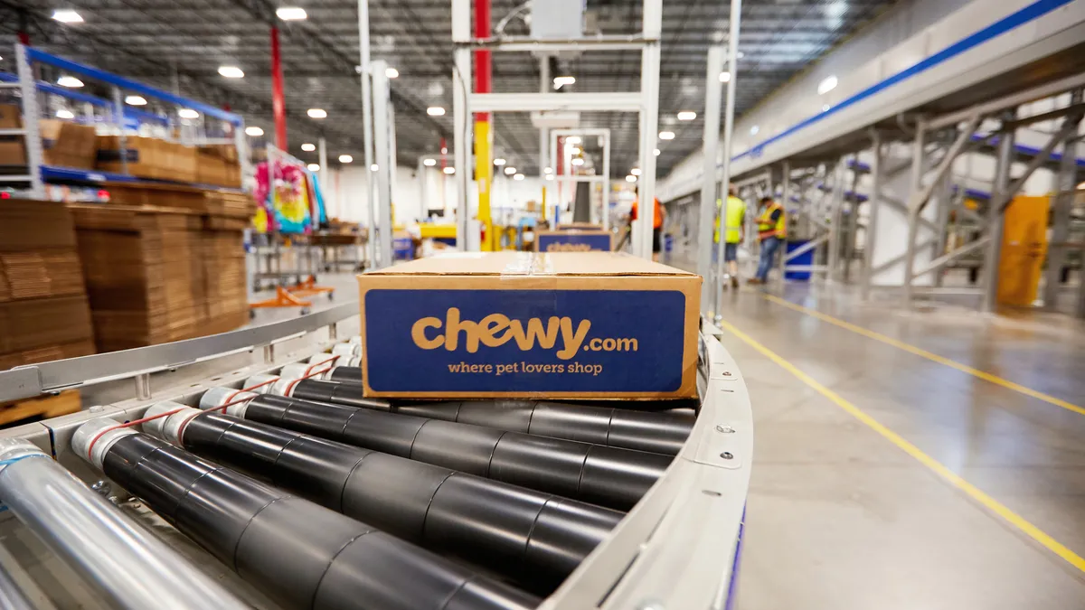 Chewy opens third automated fulfillment center as shipping capacity