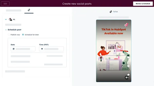 TikTok HubSpot
