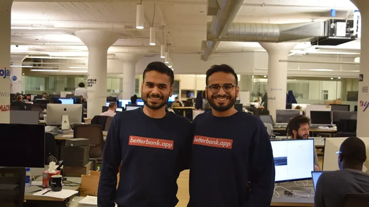 Saumik Tiwari (left) and Kaushik Tiwari, co-founders of Better Financial