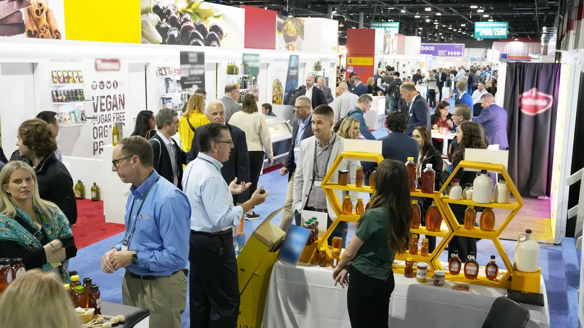 PLMA tradeshow floor