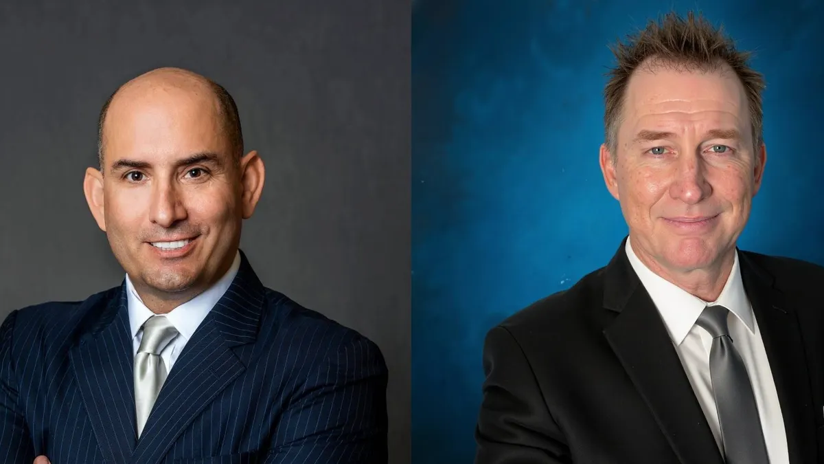 Left: Todd Zavodnick, CEO of Excellergy; right: Geoff Harris, chief scientific officer of Excellergy.