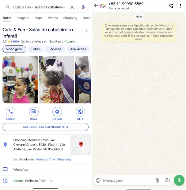 Google WhatsApp