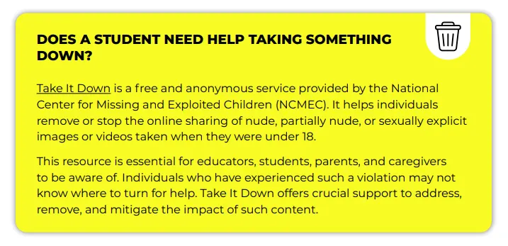 Snapchat educator resources