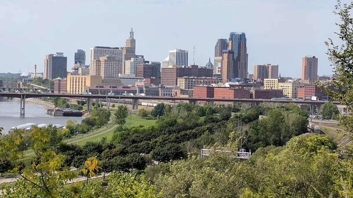 st paul minnesota skyline