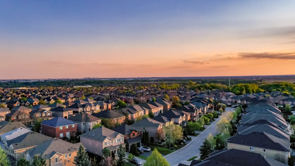 housing, suburb