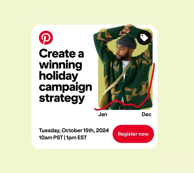 Pinterest holiday season marketing webinar