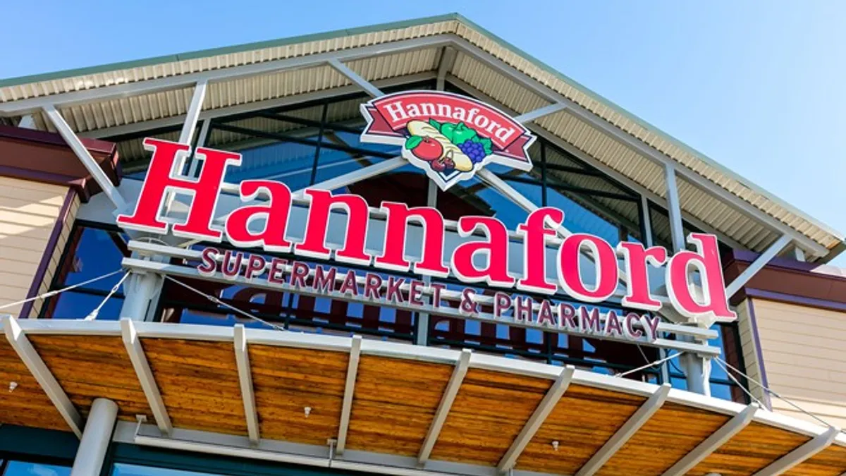 Ahold Delhaize's Hannaford banner