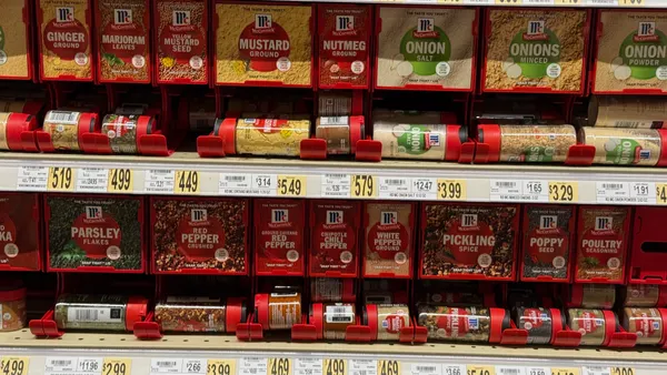 McCormick & Co. spices at a Washington, D.C., area grocery store.