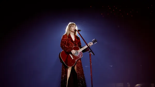 Taylor Swift on stage