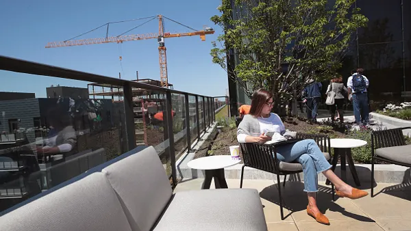Kade Thomas, Emory Oak, office landscaping, office green space, GenZ