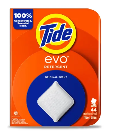 Box of Tide evo laundry tiles