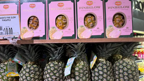 Pineapples at a Washington, D.C., area grocery store