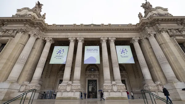 The AI Action Summit held at the Le Grand Palais in Paris, France on February 10-11, 2025.