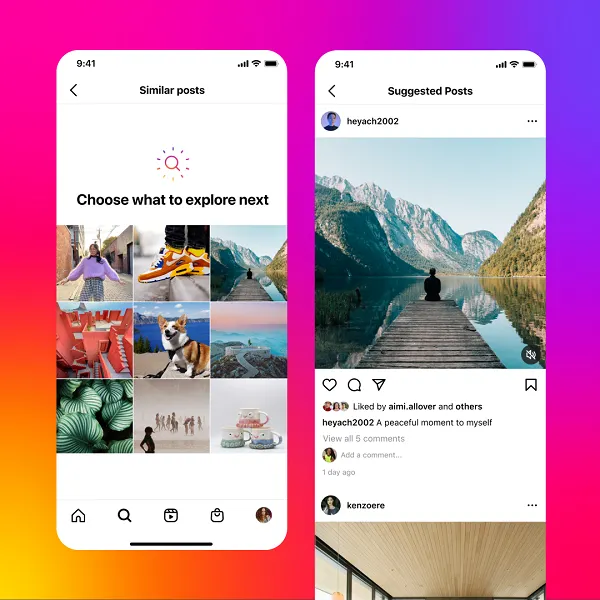 Instagram safety nudges