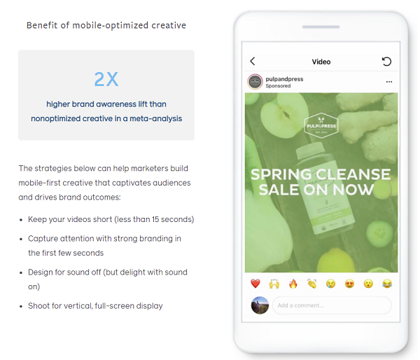 Facebook Brand Building study