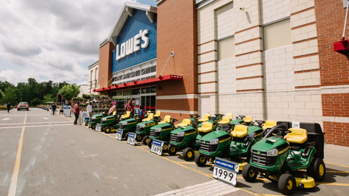 Lowe's storefront