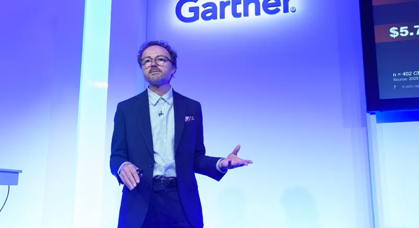Gartner's Ewan McIntyre at Gartner Marketing Symposium/Xpo