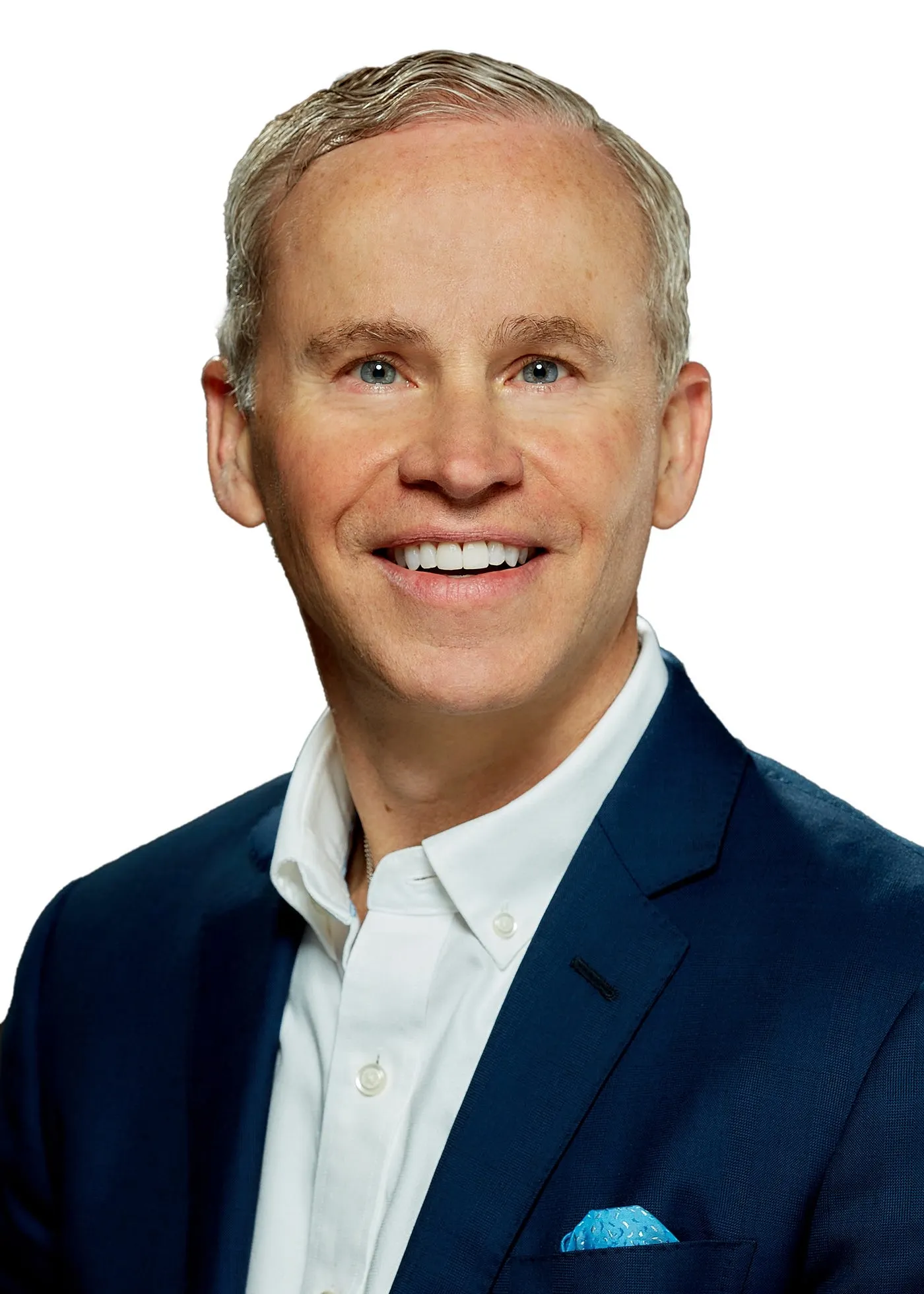 A portrait photo of Chris Quinn, CEO of Shoes for Crews