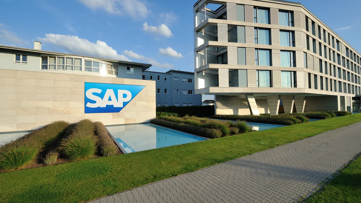 SAP headquarters on Aug. 9, 2012 located in Walldorf, Germany.